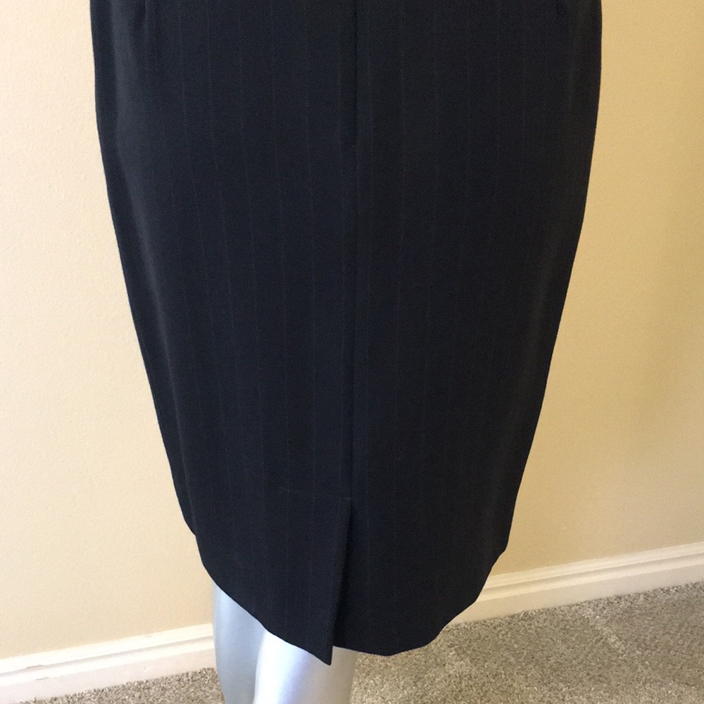 PHILIPPE ADEC | Wool Blend Opera Skirt Pinstripe - Picture 10 of 16